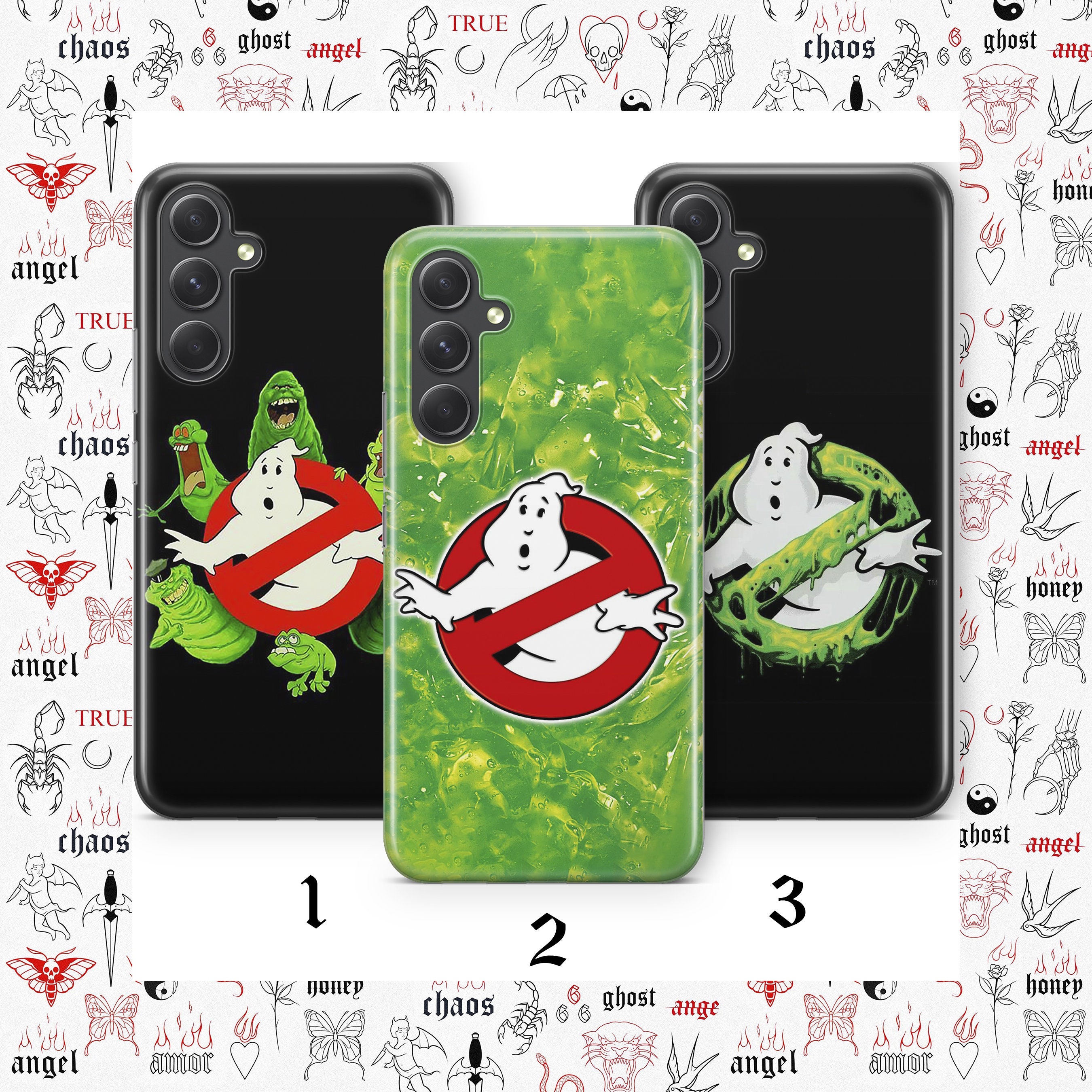 Ghostbusters 3 Phone Case Cover For Samsung A13 A14 A15 A16 A25 A26 A33 A34 A35 A36 A53 A54 A55 A56 A72 A73 + More Models Supernatural Movie