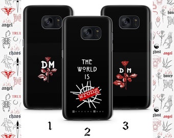 Depeche Mode 4 Phone Case Cover For Samsung Galaxy S5 S6 S7 S8 S9 Edge Plus LTE NEO Models English Electronic Music Band UK Personal Jesus