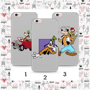Goofy 3 Phone Case Cover For Apple iPhone 5 SE 2020 2022 6 7 8 X Xs XR MaX PLuS Models Disney Cartoon Dog Character Goof Funny Comics Doggy