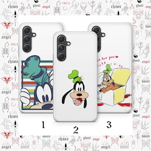 Goofy 8 Phone Case Cover For Samsung A13 A14 A15 A16 A25 A26 A33 A34 A35 A36 A53 A54 A55 A56 A72 A73 + More Models Disney Cartoon Dog