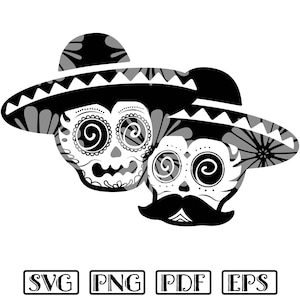 ダブル シュガー スカル svg、シンコ デ マヨ シャツ デザイン、シュガー スカル png、ダブル シュガー スカル eps、シュガー スカル svg、ソンブレロ svg、ソンブレロ スカル