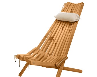 Folding Stick Chair, Kentucky Stick Chair, Wooden Folding Chair Handmade, Fir Wood Armchair, Natural Wooden Craft, Wooden Outdoor Chair