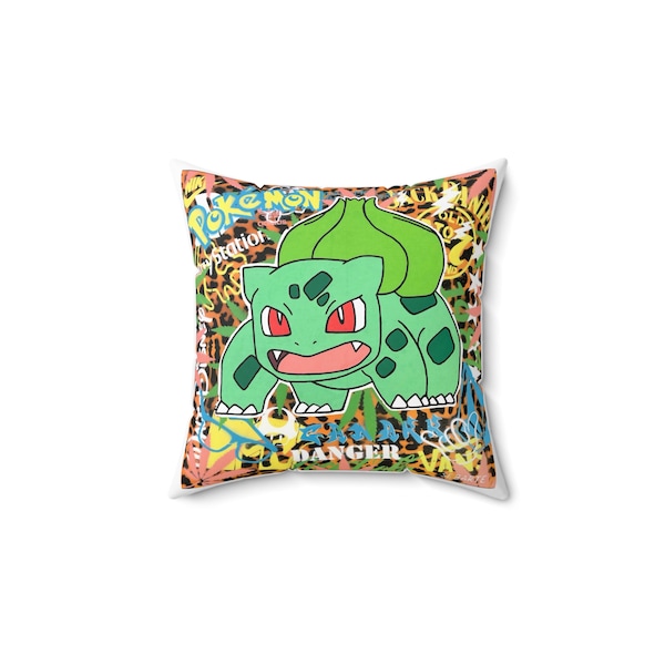 Pokemon Bulbasaur Pillow Cojín Sofá