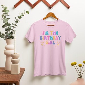 Geburtstagskind Shirt|Mädchen Geburtstag T Shirt|Geburtstag Mädchen Tshirt|T-Shirt für Mädchen