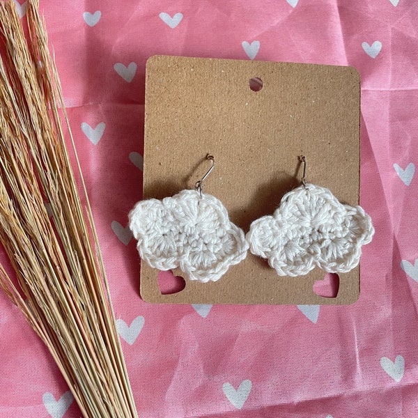 Boucle d'oreilles nuage