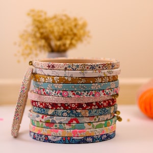 Embroidery Hoop beechwood elbesee frame , Liberty London hoop, needlework gift ,hand embroidery hoop, needlework frame, cross stitch