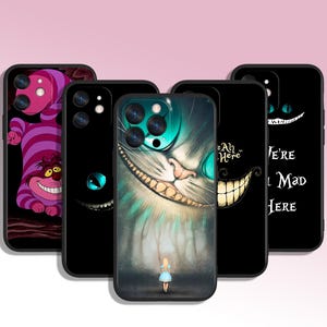 Alice in Wonderland Cartoon Telefoonhoesje voor iPhone 8 11 12 13 14 15 XS XR Plus Pro Max/voor Samsung Galaxy Note Ultra S24 S23 S10 A14 A13