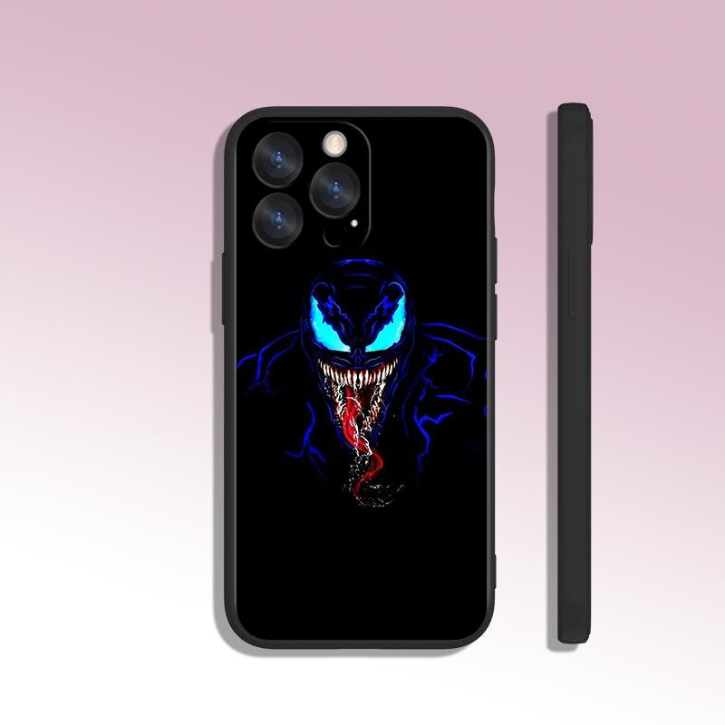 スーパーヒーロー ヴェノム カラフルアート 携帯ケース iPhone 11 12