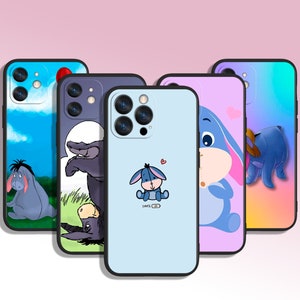 Custodia per telefono Winnie the Pooh Eeyore Art per iPhone 8 11 12 13 14 15 XS XR Plus Pro Max / per Samsung Galaxy Note Ultra S24 S23 S10 A14 A13