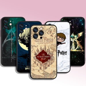 Magic Boy Wizard School Art Phone Case for iPhone 7 8 11 12 13 14 15 XS XR Plus Pro Max / for Samsung Galaxy Note Ultra S24 S23 S10 A14 A13