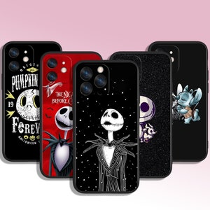 La nuit avant noël Art coque de téléphone 7 8 11 12 13 14 15 XS XR Plus Pro Max/pour Samsung Galaxy Note Ultra S24 S23 S10 A14 A13
