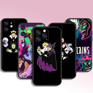 Cool Evil Queen Art Phone Case for iPhone 8 11 12 13 14 15 XS XR Plus Pro Max / for Samsung Galaxy Note Ultra S24 S23 S10 A14 A13