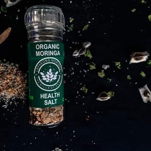 Elevate Your Dishes with Premium Moringa Infused Sea Salt