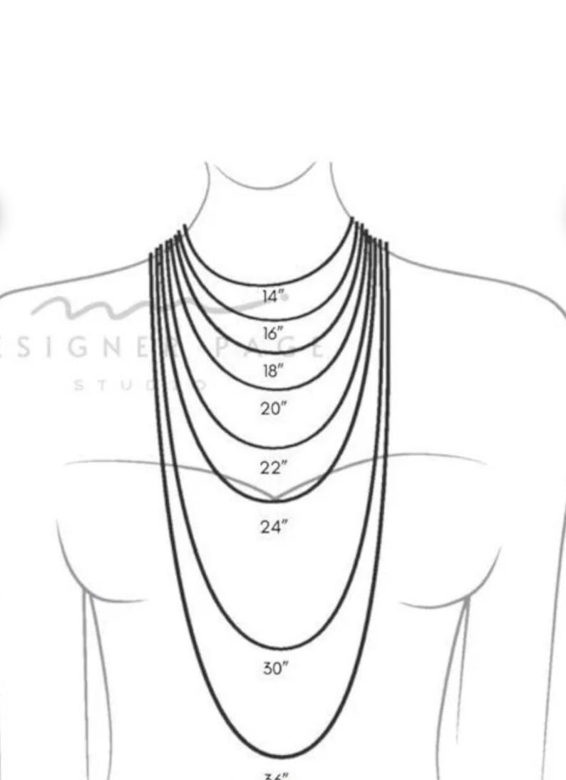 10k 14k Solid Tri-Tone Gold Valentino Necklace, Diamond Cut, 2mm image 7