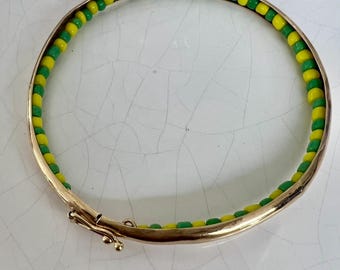 アクセサリー SEYA   Urushi Bangle In Pine Green Amazon.com: 0.5