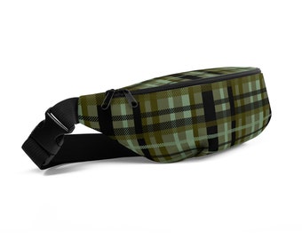 Fanny Pack - Camo Plaid