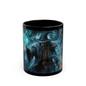 Zauberer Kaffeetasse, Legendäre Zauberer Tasse, Fantasy Zauberer Kaffeetasse, Coole Tasse, Fantasie Tasse, Fantasie Geschenke für Ihn / Sie, Fantasie Zauberer Kunst