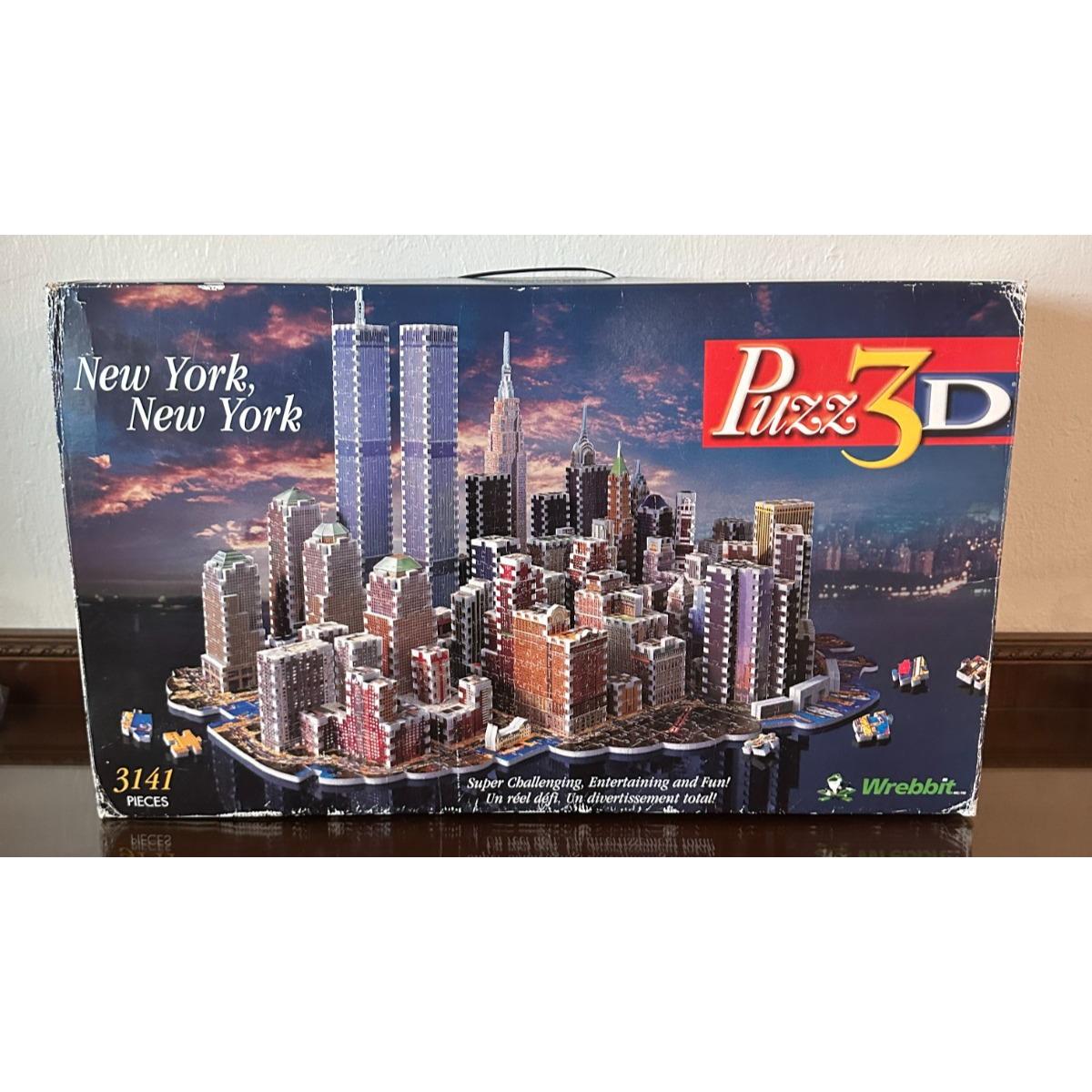 New York New York Puzz 3D Wrebbit Puzzle 3141 Pieces World Trade