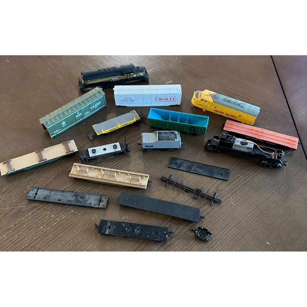 Mixed Lot Various Scale Model Trains Parts & Pieces UNTESTED - Etsy
