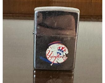 New York Yankees Zippo Lighter Untested w/ Wear