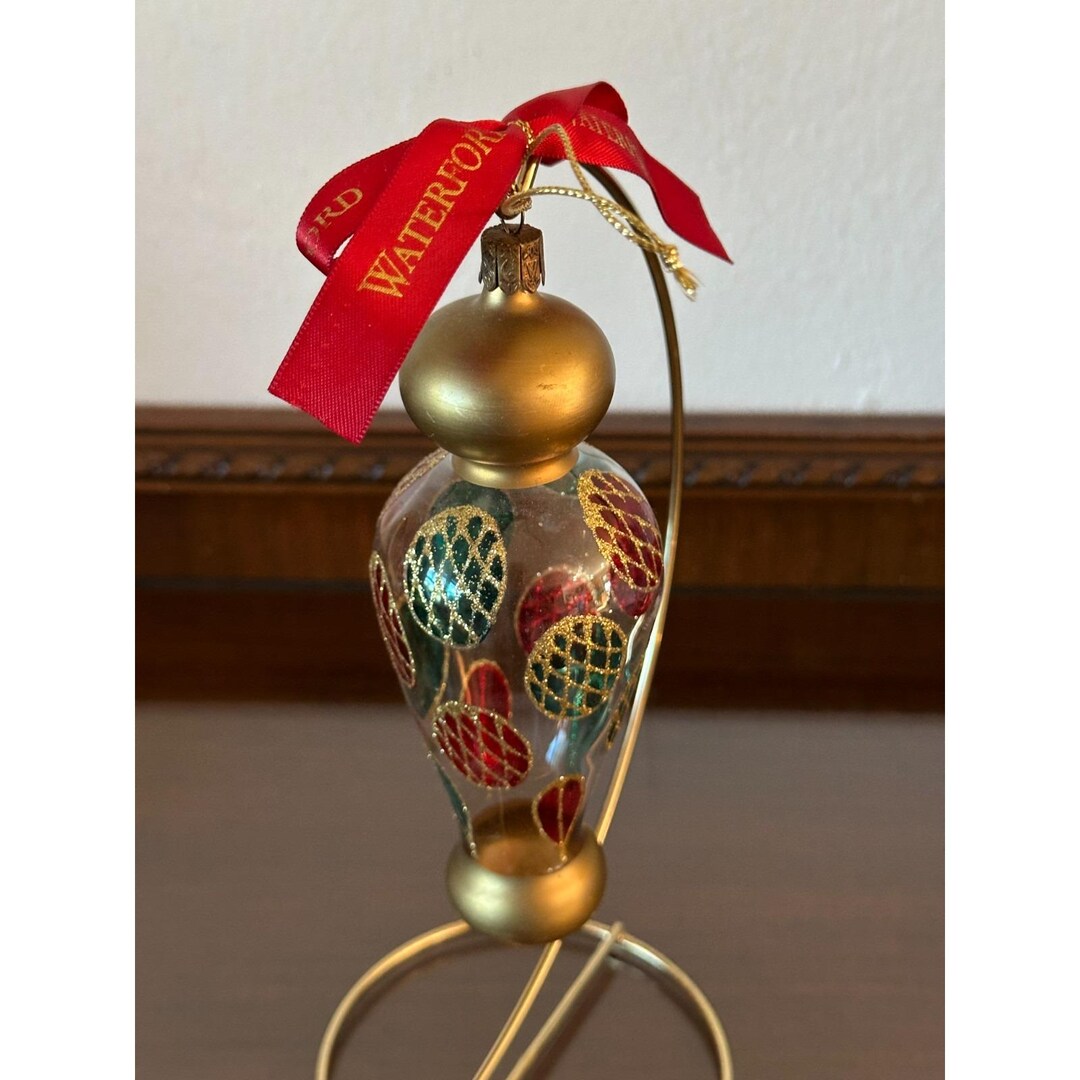 Waterford Colleen Cone Ornament 2001 1st Issue Holiday Heirlooms - Etsy