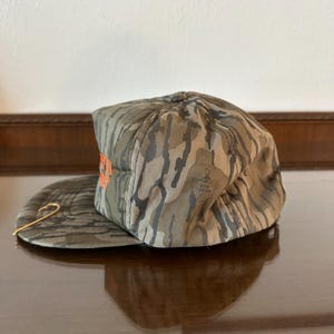 Gorra vintage Southern Outdoors Mossy Oak Fall Camo Graphic, fabricada en EE. UU., años 90 imagen 3