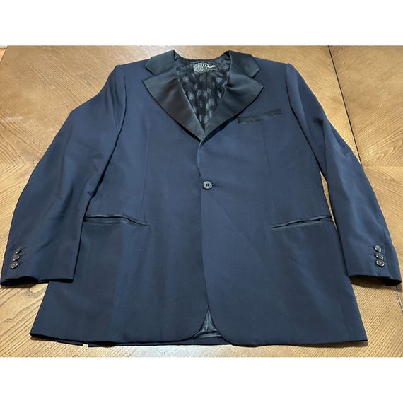True Vintage Emilio Pucci Chicago Men's Jacket Coat 70s 44 Coat