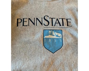 Vtg 90s Penn State Nittany Lions Crew Neck Sweatshirt XL NCAA Mascot Soffe Super