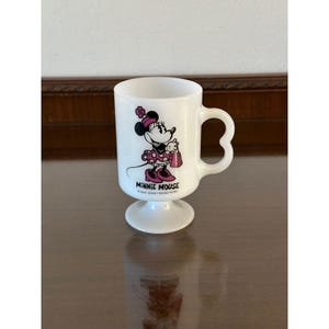 Vintage Minnie Mouse Disney Pedestral Mug image 1