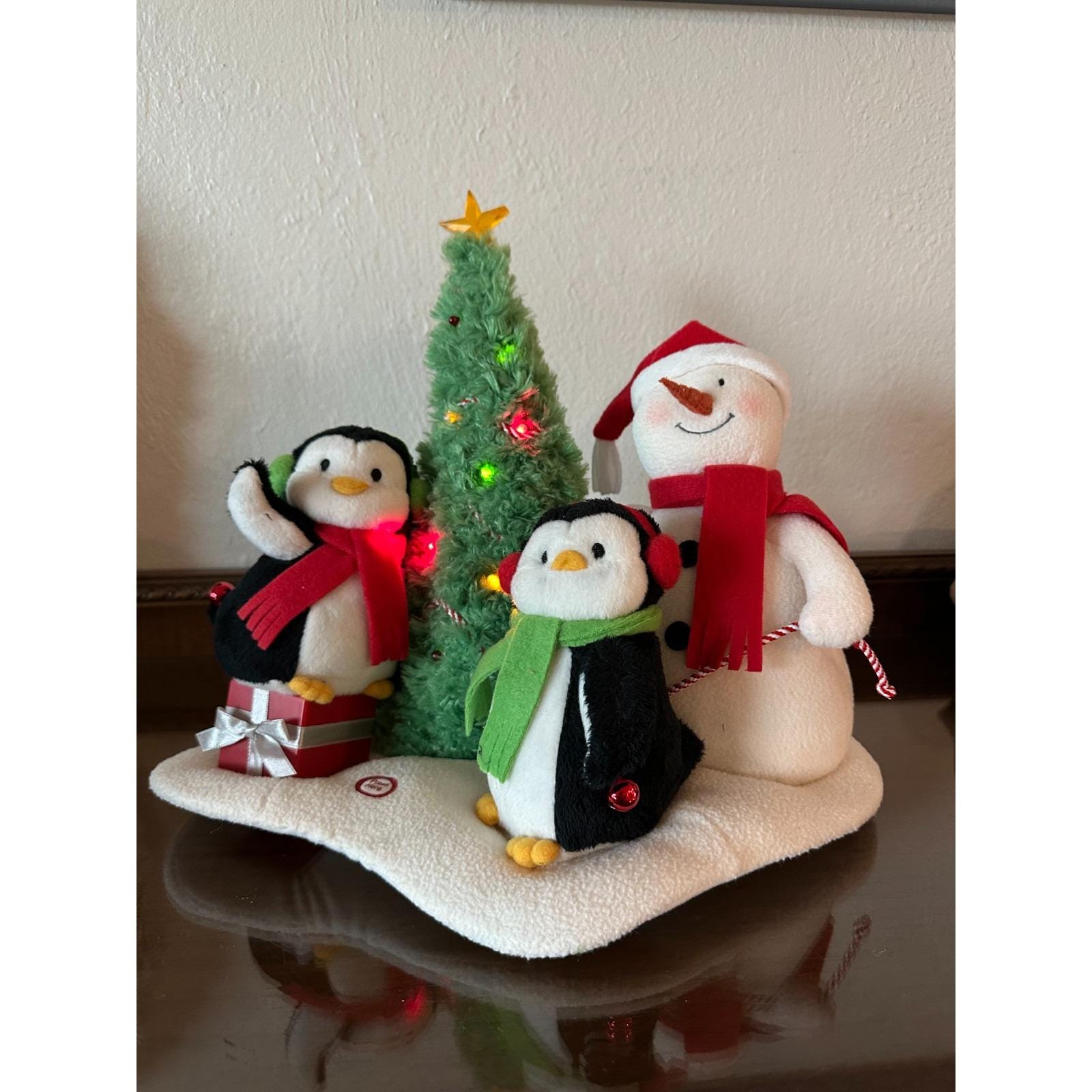 2006 Hallmark Jingle Pals Very Merry Trio Singing Animated Snowman