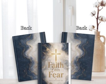 Biblical Journal Cover PNG: Prayer Notebook Design (11x8.5 Digital Download) Religious art