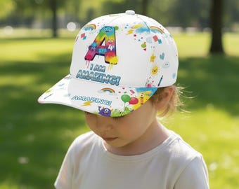 Hat Template kids, Alphabet PNG, Kids Letter Design, Colorful Graffiti, Sublimation, DTF Design, Clipart, Digital Download