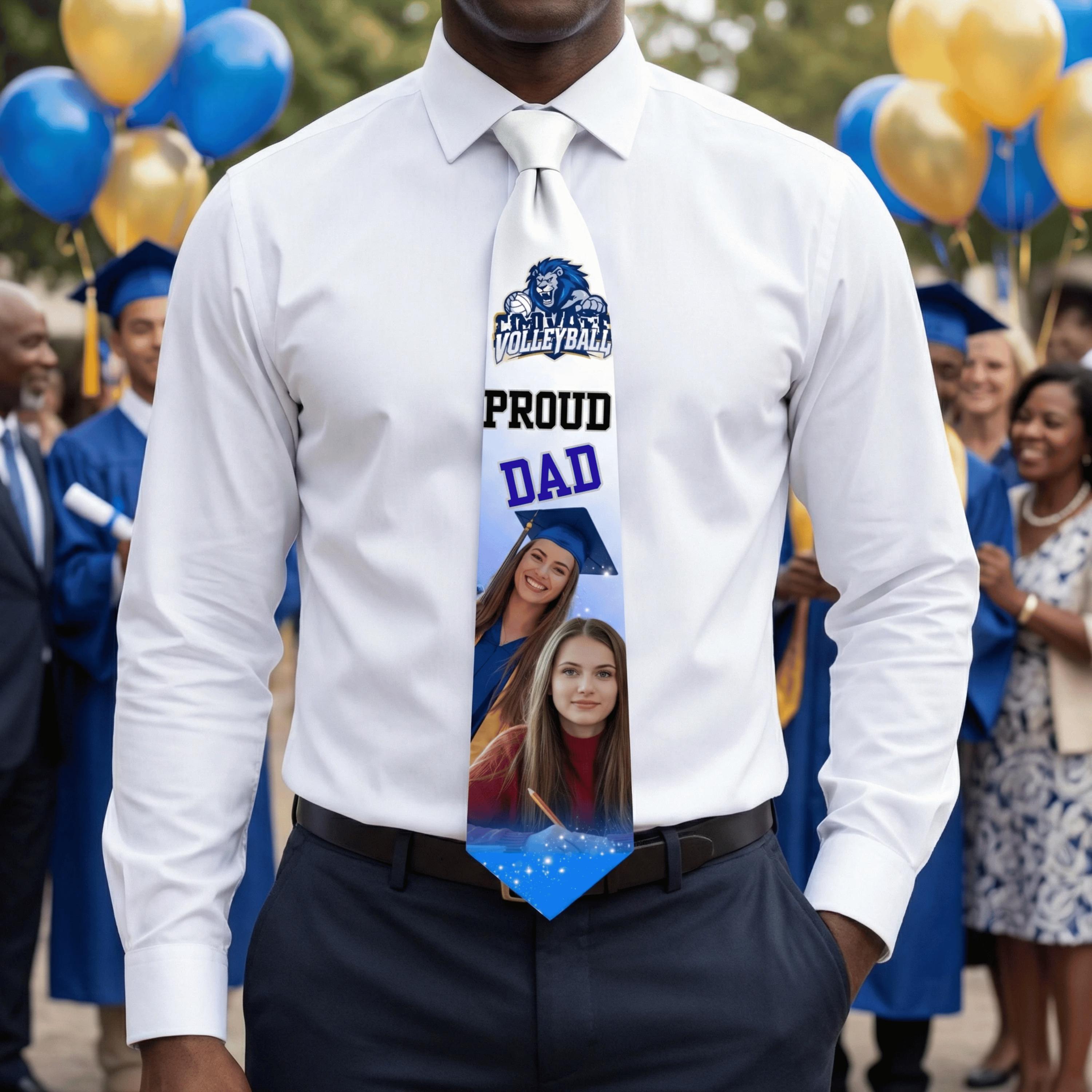 Graduationtie Graduation Tie Template: Canva Editable Design (PDF) Customizable - Etsy