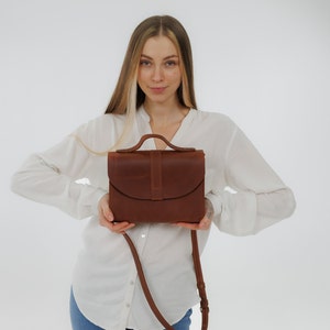 Sac à main en cuir véritable pour femme, Sac à bandoulière en cuir, Petit sac à bandoulière, Sac à bandoulière en cuir, Sac à bandoulière en cuir pour femme