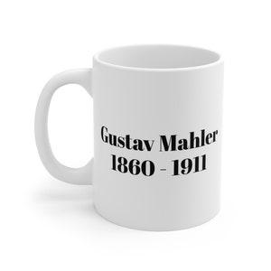 Second Variation Gustav Mahler Mug