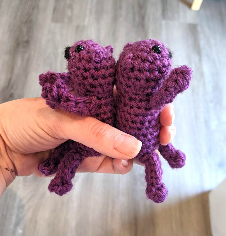 Pip and Pop the Otters Crochet PATTERN ONLY - Etsy