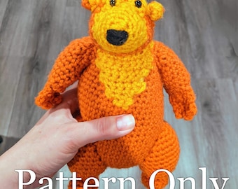 Bear in the Big Blue House Crochet **PATTERN ONLY**