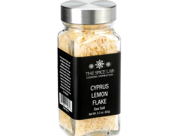 Cyprus Lemon Flake Salt 2.2 oz