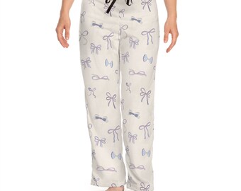 Women bow Pants (AOP)