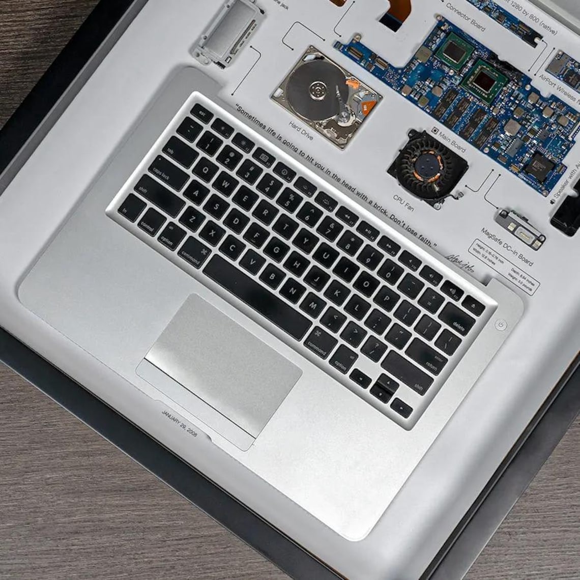 Apple MacBook Air A1237 (1st Generation) 13.3inch Teardown Digital ...