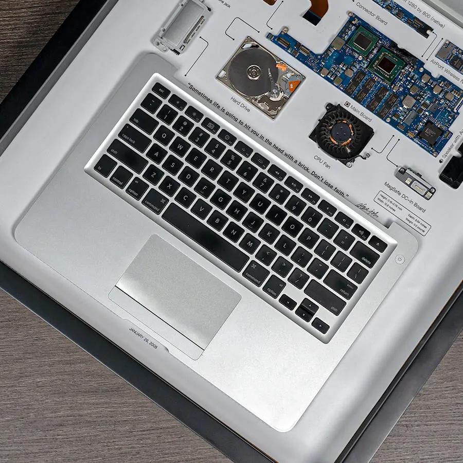 Apple MacBook Air A1237 (1st Generation) 13.3inch Teardown Digital ...