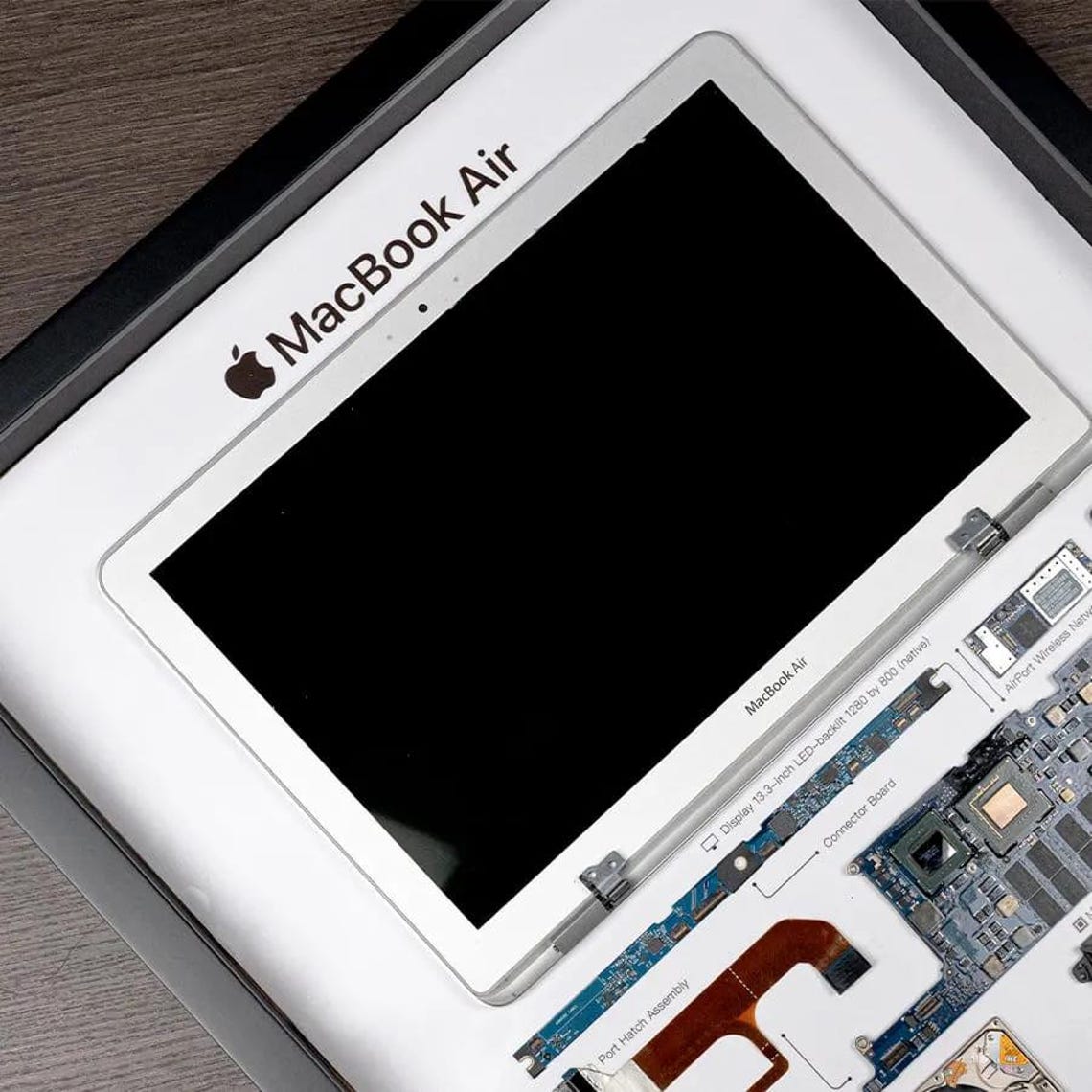 Apple MacBook Air A1237 1st Gen 13.3inch Teardown Template Digital - Etsy