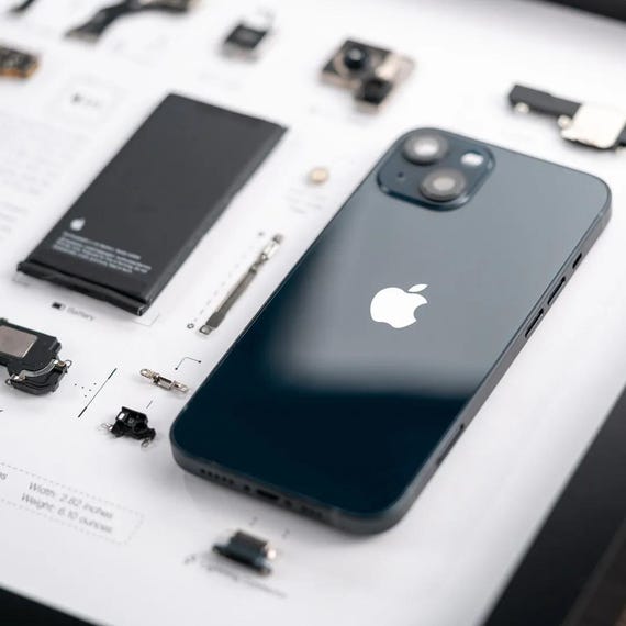 Apple iPhone 13 Teardown Digital Template - Etsy