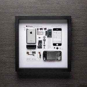 Apple iPhone (1st Generation) 2G Teardown Digital Template (3 Versions)