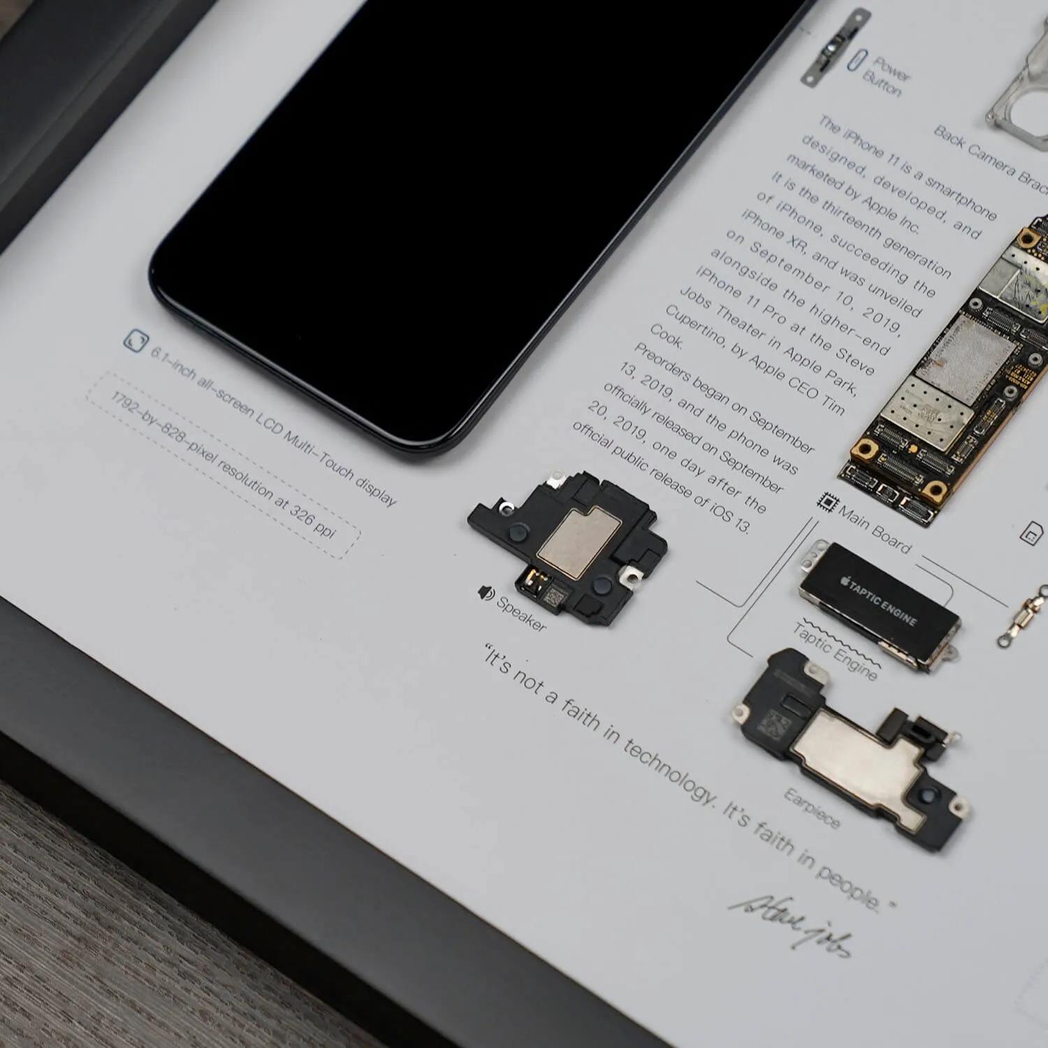 Apple iPhone 11 Teardown Digital Template - Etsy