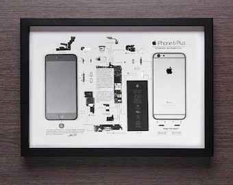 Apple iPhone 6 Plus Teardown Digital Template