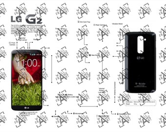LG G2 (D802) Digital Teardown Template