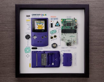 Nintendo Game Boy Color Teardown Digital Template (2 versions)