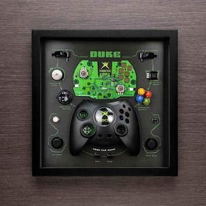 Microsoft XBOX DUKE Teardown Digital Template (2 colors)