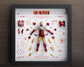 Iron Man Armor Mark VI Teardown Digital Template